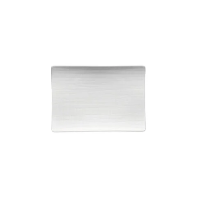 Блюдо 18х13см плоское Mesh Weiss