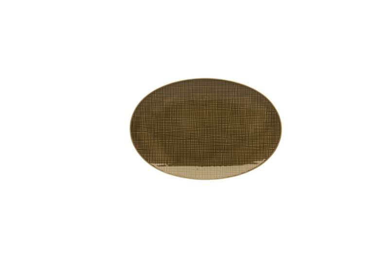 Блюдо 25см Mesh Walnut