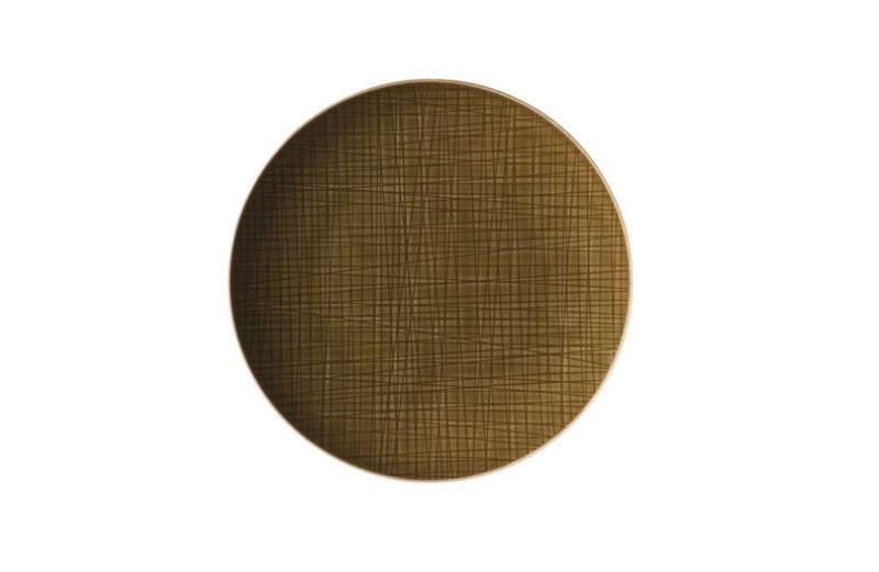 Тарелка плоская 27 см Mesh Walnut