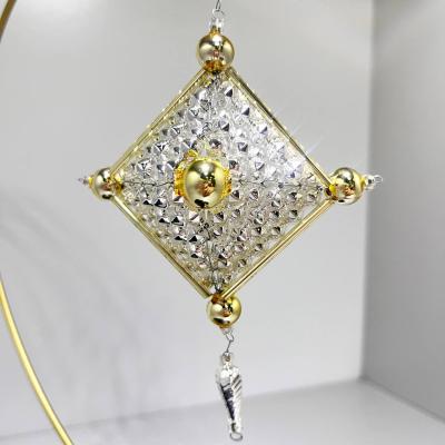 Подвеска Пирамидка из стекляруса (533 7530/21) ANVA 