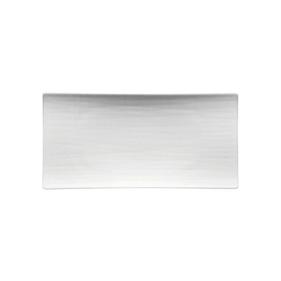 Блюдо 26х13см плоское Mesh Weiss