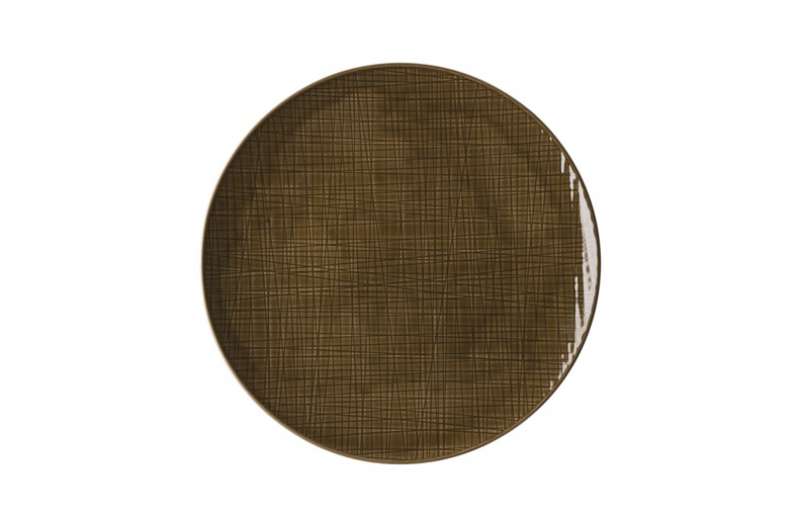 Тарелка плоская 30см Mesh Walnut