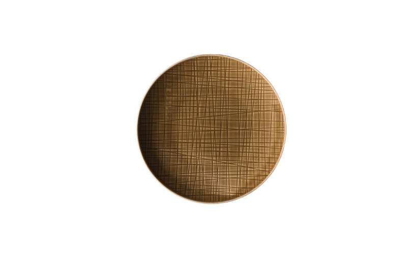 Тарелка плоская 17 см Mesh Walnut