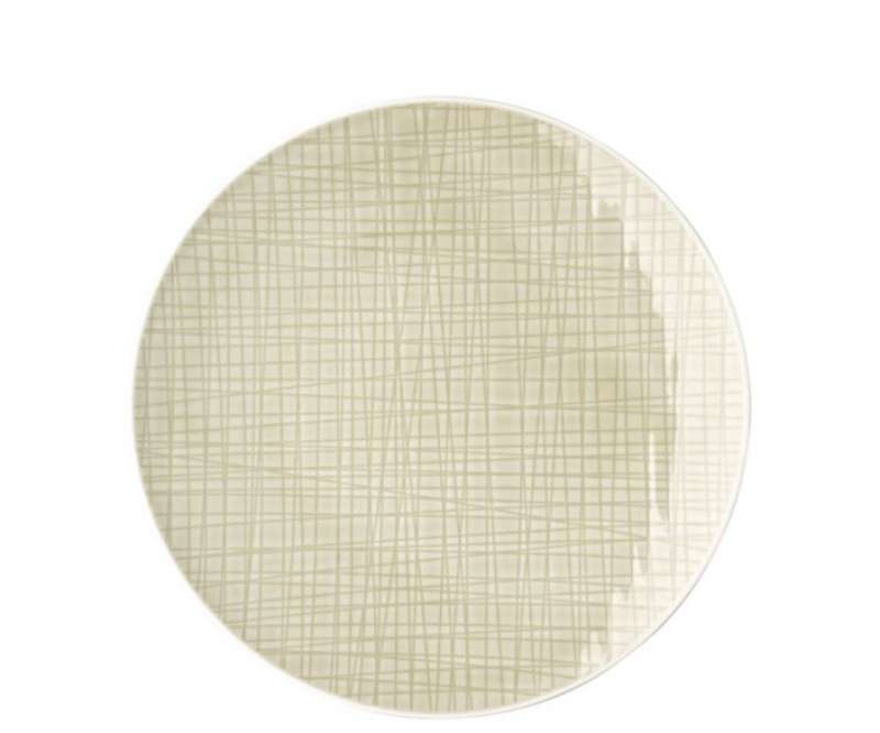 Тарелка плоская 24см Mesh Cream