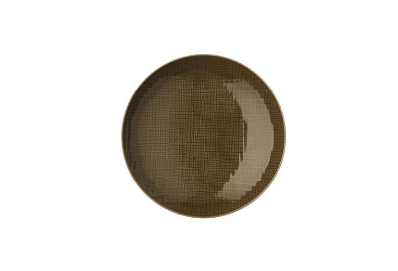 Тарелка глубокая 25 см Mesh Walnut