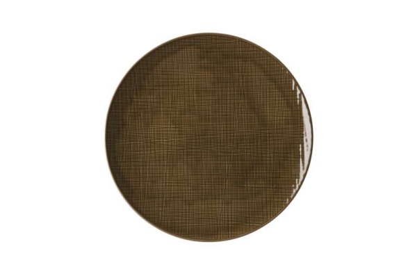 Тарелка плоская 30см Mesh Walnut