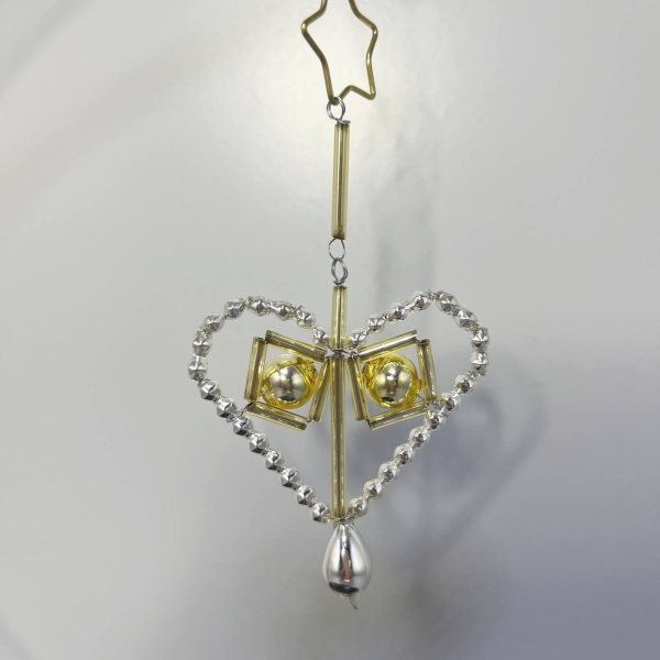 Подвеска из стекляруса Сердце (533 2186/21) ANVA