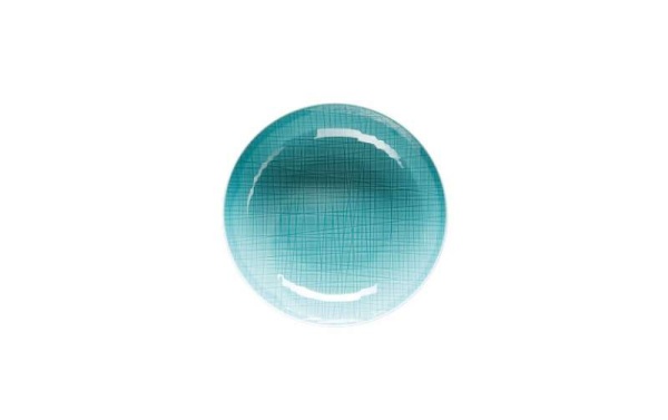 Тарелка глубокая 21см Mesh Agua