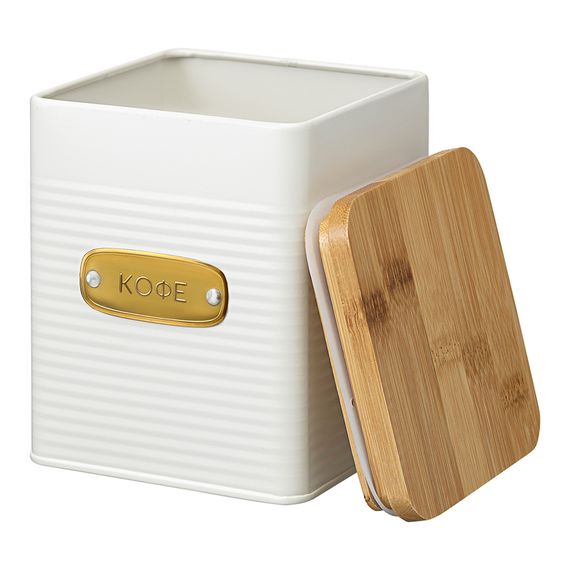 Банка для хранения кофе Irmel, 1,7 л, молочная Smart Solutions