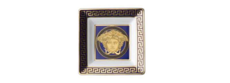 Шале 8 cm квадрат Medusa blau