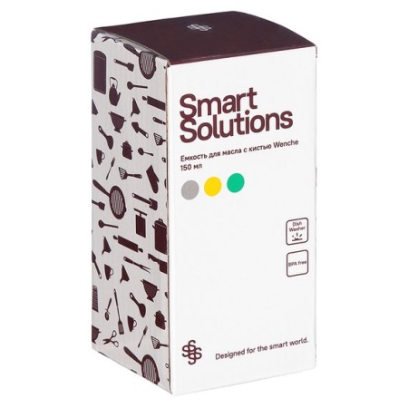 Емкость для масла с кистью Wenche, 150 мл Smart Solutions