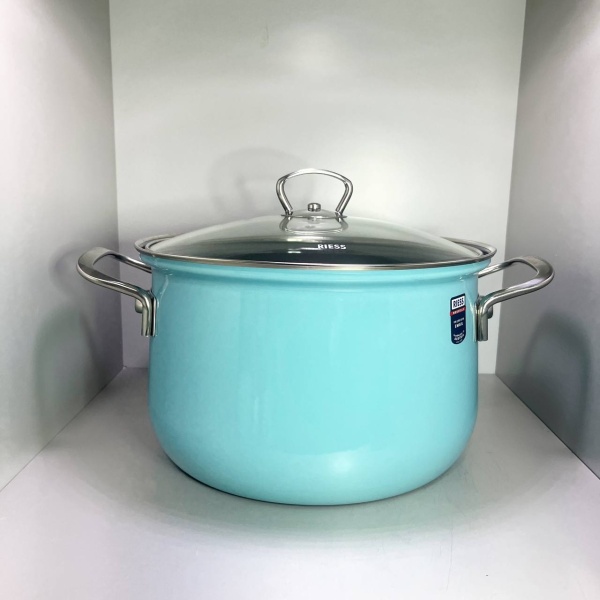 Кастрюля с крышкой 24см, 6,0л KRISTALLBLAU RIESS
