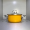 Кастрюля с крышкой 16см 1л ORANGE RIESS 