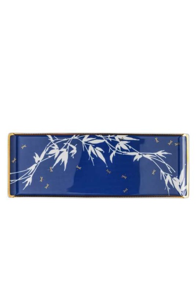 Блюдо плоское 41х15см Turandot Blue
