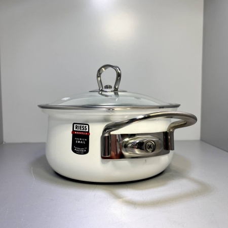 Кастрюля с крышкой 16см,1,0л Arcticweiss RIESS