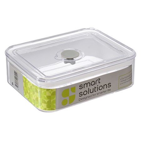 Контейнер для хранения герметичный с крышкой и клапаном Keep in,980мл Smart Solutions