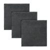 Набор салфеток из микрофибры Cozy Clean, 30х30см, т-серый, 3шт. Smart Solutions