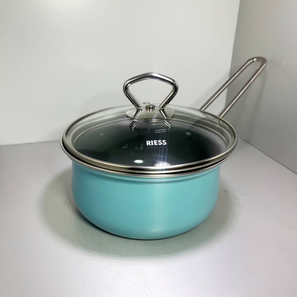 Ковшик (с крышкой)1л 16см KRISTALLBLAU RIESS