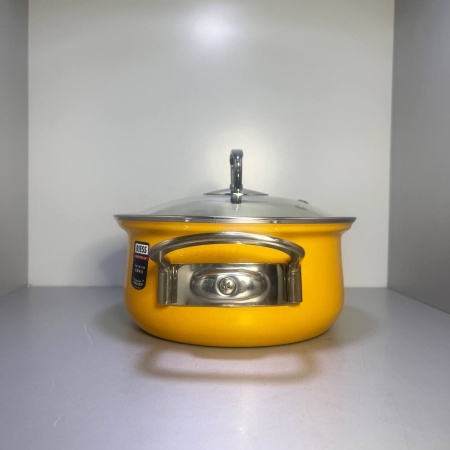 Кастрюля с крышкой 16см 1л ORANGE RIESS 