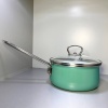 Ковшик с крышкой 16см, 1л Nature Green Medium RIESS